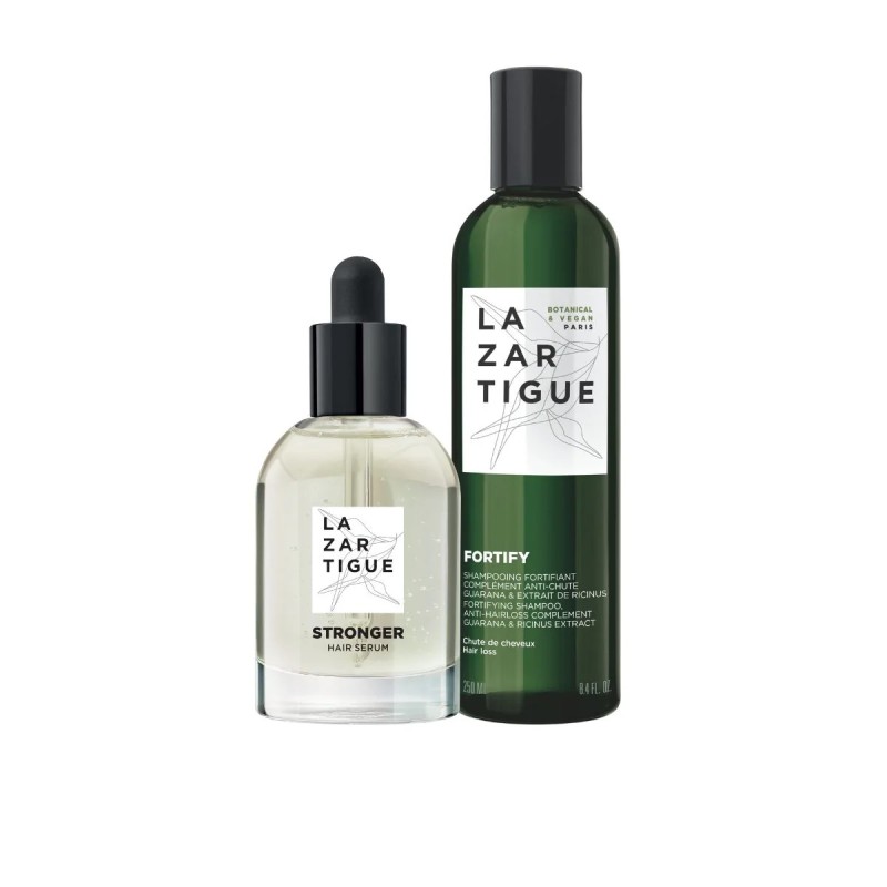LAZARTIGUE PACK PROMO SÉRUM STRONGER + CHAMPU FORTIFY 250ML