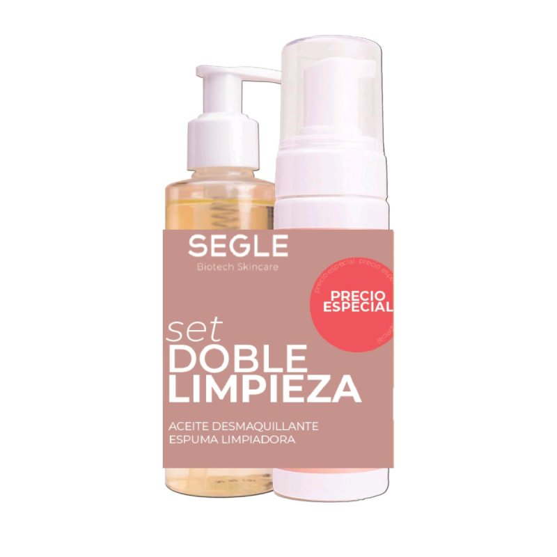SEGLE PACK DOBLE LIMPIEZA ESPUMA + ACEITE