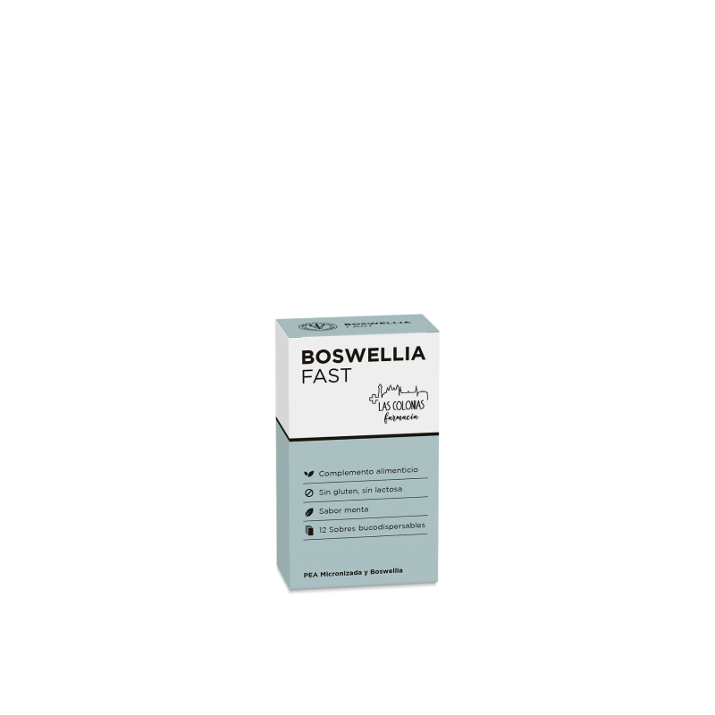 BOSWELLIA FAST 12 STICKS BUCODISPERSABLES MENTA MP