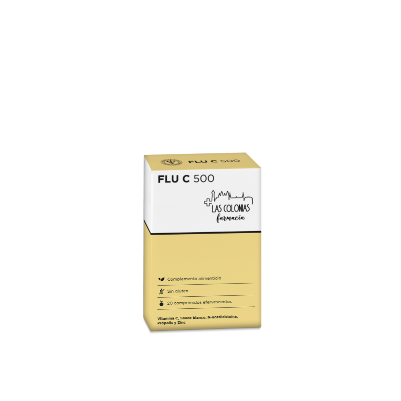 FLU C 500 20 COMPRIMIDOS EFERVESCENTES MP