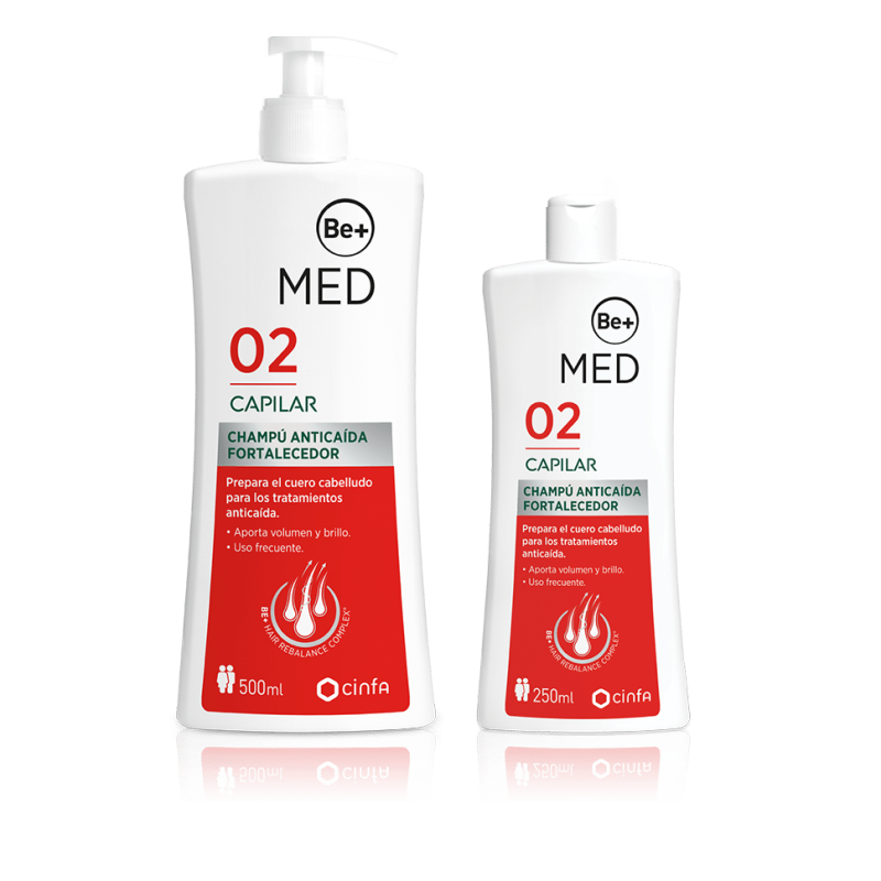 BE+MED CHAMPÚ FORTALECEDOR ANTICAIDA